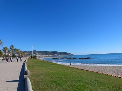 Playa de la Barra en Sitges
