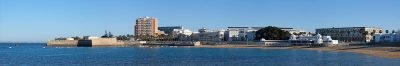 Playa de la Caleta en Cádiz