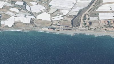 Vista aérea de La Caracola, Adra