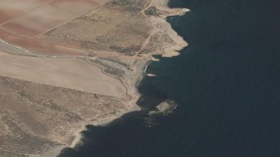 Vista aérea de La Galera, Águilas