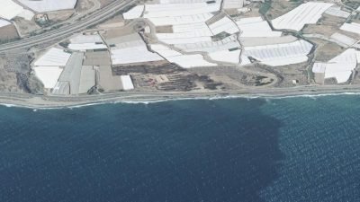 Vista aérea de La Gaviota, Adra