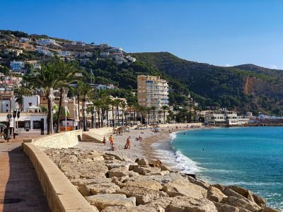 Playa de la Grava en Jávea/Xàbia