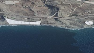 Vista aérea de La Juana, Adra