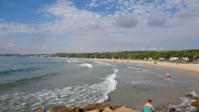 Playa de la Llarga en Tarragona