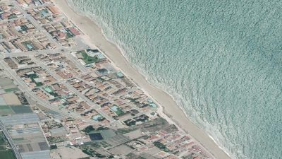 Vista aérea de La Llastra, Sueca