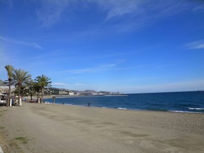 Playa de la Malagueta en Málaga