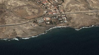 Vista aérea de La Mareta, Granadilla de Abona