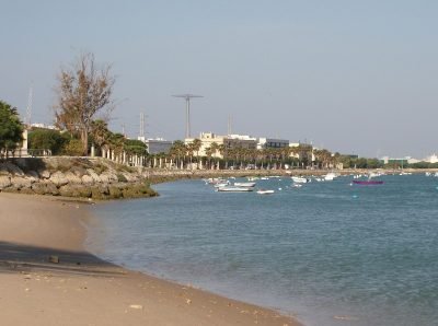 Playa de la Ministra en Puerto Real