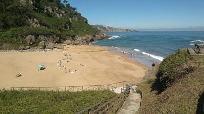 Playa de la Ñora en Villaviciosa
