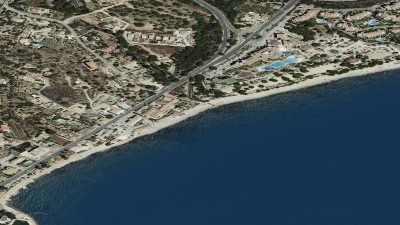 Vista aérea de La Olla, Altea