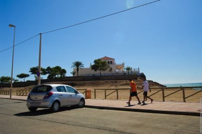 Playa de la Pava en Mazarrón