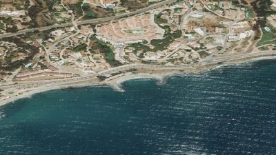 Vista aérea de La Perla, Benalmádena