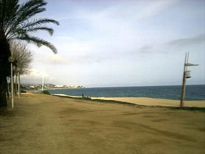 Playa de la Picordia en Arenys de Mar