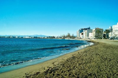 Playa de la Punta en Roses