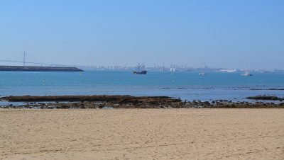 Playa de la Puntilla en El Puerto de Santa María