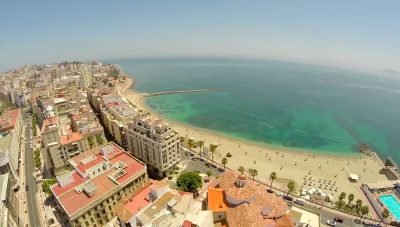 Playa de la Ribera en Ceuta