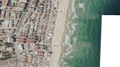 Vista aérea de La Roqueta, Guardamar del Segura