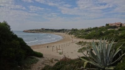 Playa de la Savinosa en Tarragona