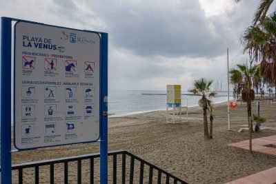 Playa de la Venus en Marbella