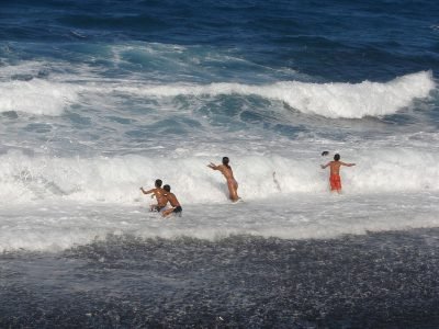 Playa de la Viuda en Candelaria