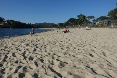 Playa de Ladeira en Baiona