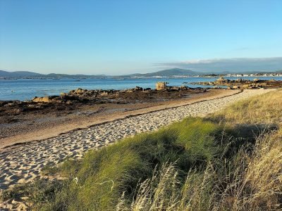 Playa de Lagartiño en A Illa de Arousa