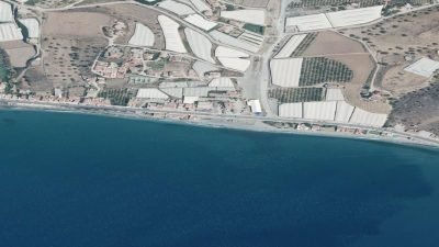 Vista aérea de Lagos, Vélez-Málaga