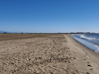 Playa de l'Aluet en Amposta