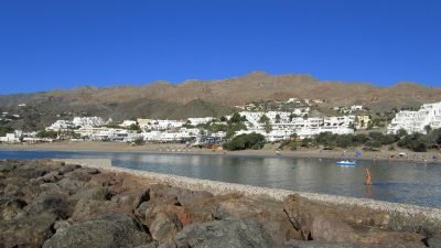 Playa de Lance Nuevo en Mojácar
