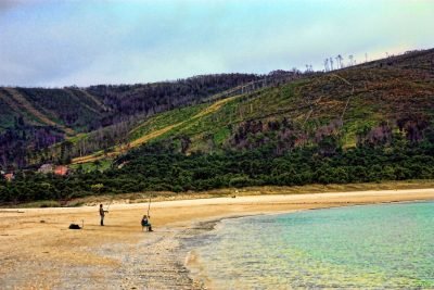 Playa de Langosteira en Fisterra