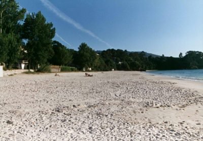Playa de Lapamán en Bueu