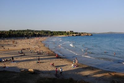 Playa de l'Arrabassada en Tarragona