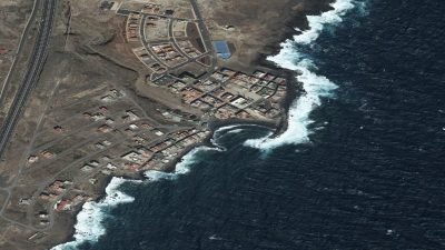 Vista aérea de Las Eras, Fasnia