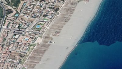 Vista aérea de Las Marinas-Bolaga, Vera