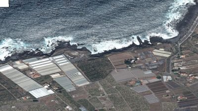 Vista aérea de Las Mujeres, Buenavista del Norte