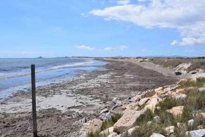 Playa de las Salinas (Playas de la Llana) en San Pedro del Pinatar