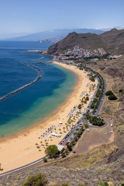 Playa de las Teresitas en Santa Cruz de Tenerife