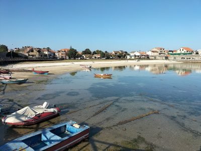 Playa de Lauxiñas en O Grove