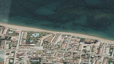 Vista aérea de Les Bovetes, Dénia