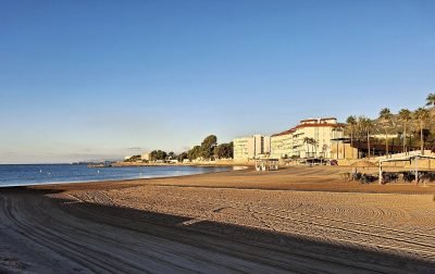 Playa de Les Delicies en Sant Carles de la Ràpita