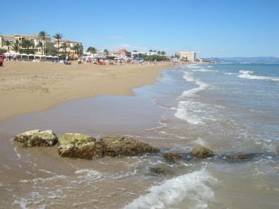 Playa de Les Marines en Dénia