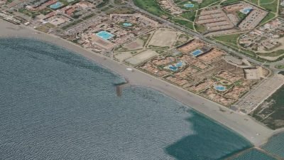Vista aérea de Levante Almerimar, El Ejido