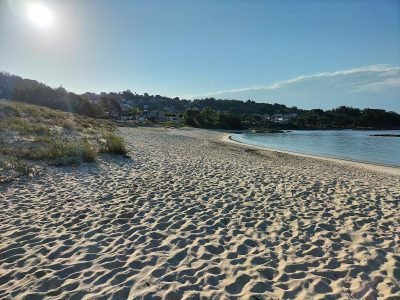 Playa de Liméns en Cangas