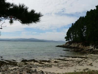 Playa de Lingude en Camariñas