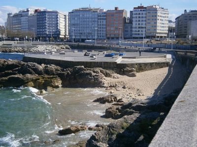 Playa de Lino en A Coruña