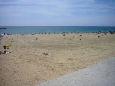 Playa de Llevant en Barcelona