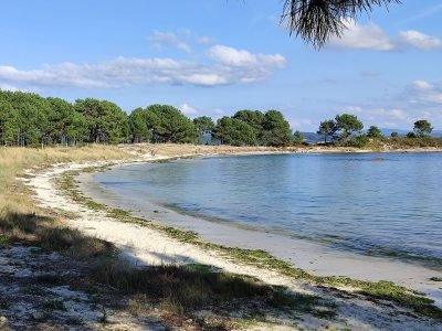Playa de Lombreira en A Illa de Arousa