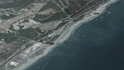 Vista aérea de Los Bajos, Roquetas de Mar