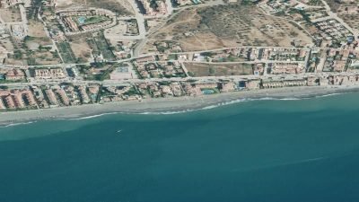 Vista aérea de Los Rubios, Rincón de la Victoria