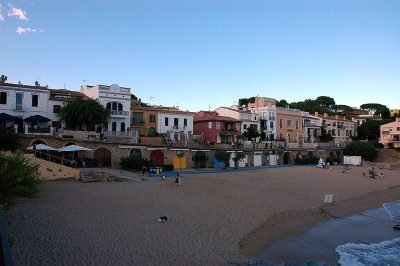 Playa de Malaspina en Palafrugell